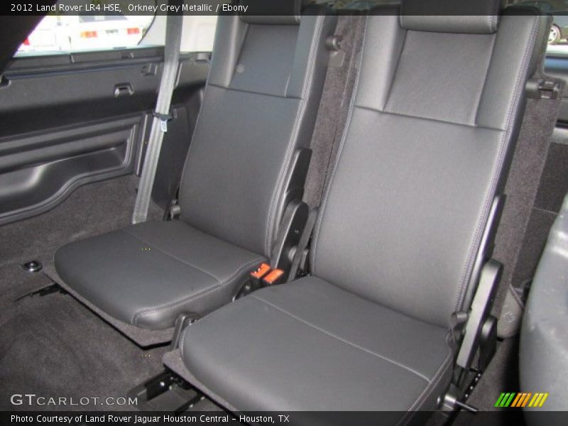 Rear Seat of 2012 LR4 HSE