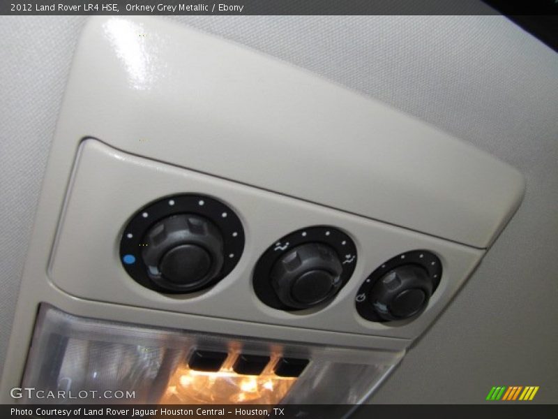Controls of 2012 LR4 HSE