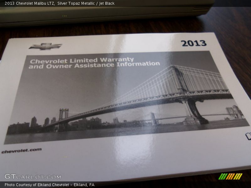 Books/Manuals of 2013 Malibu LTZ
