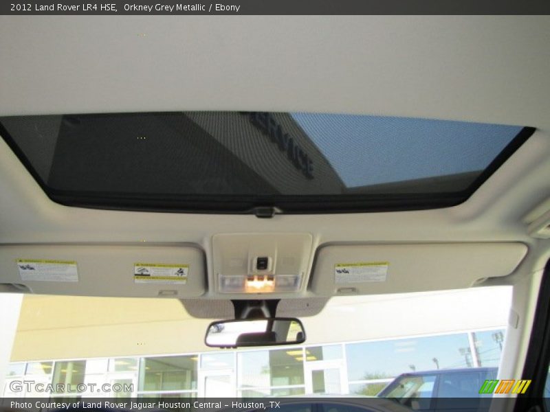 Orkney Grey Metallic / Ebony 2012 Land Rover LR4 HSE