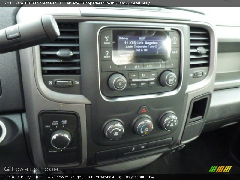 Copperhead Pearl / Black/Diesel Gray 2013 Ram 1500 Express Regular Cab 4x4