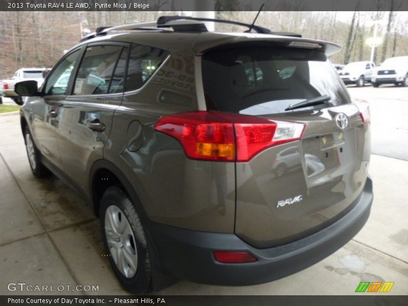 Pyrite Mica / Beige 2013 Toyota RAV4 LE AWD