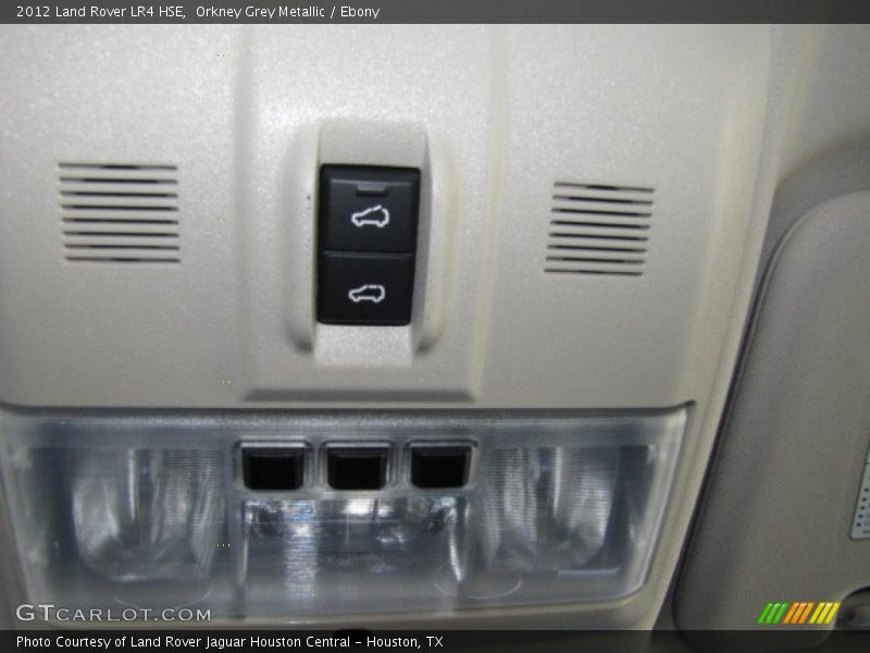 Controls of 2012 LR4 HSE