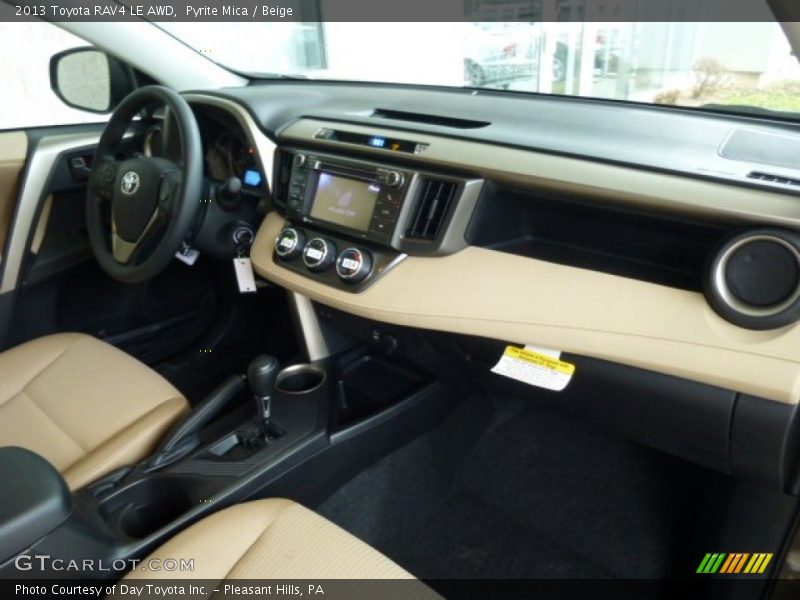 Pyrite Mica / Beige 2013 Toyota RAV4 LE AWD