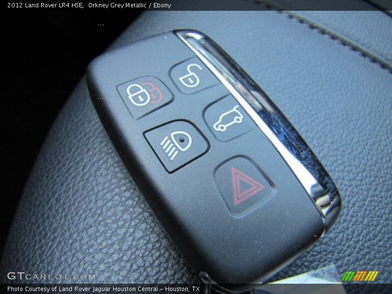 Keys of 2012 LR4 HSE