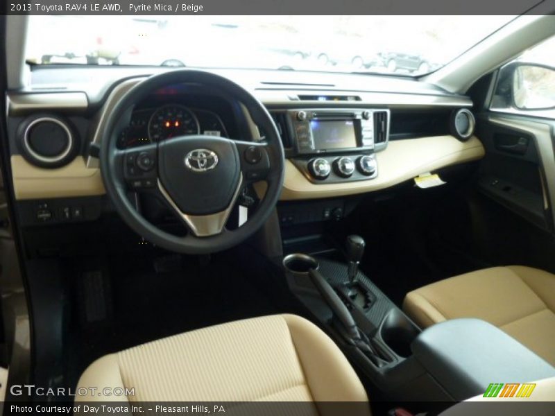 Pyrite Mica / Beige 2013 Toyota RAV4 LE AWD