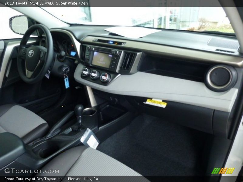 Super White / Ash 2013 Toyota RAV4 LE AWD