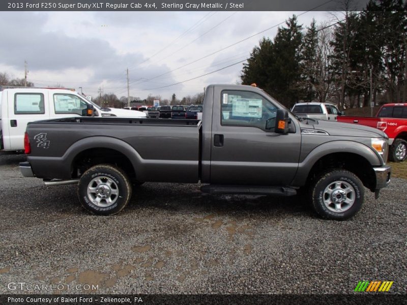  2013 F250 Super Duty XLT Regular Cab 4x4 Sterling Gray Metallic