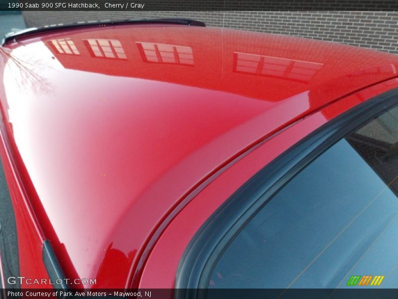 Cherry / Gray 1990 Saab 900 SPG Hatchback