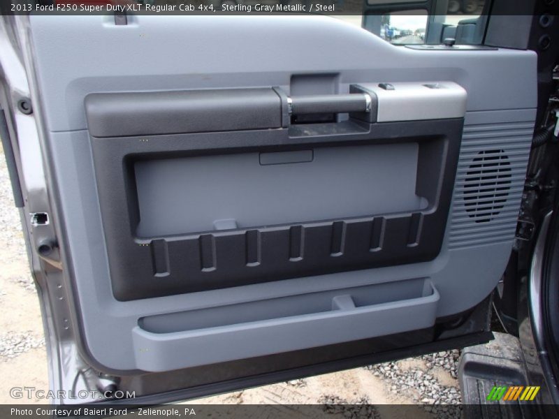 Door Panel of 2013 F250 Super Duty XLT Regular Cab 4x4