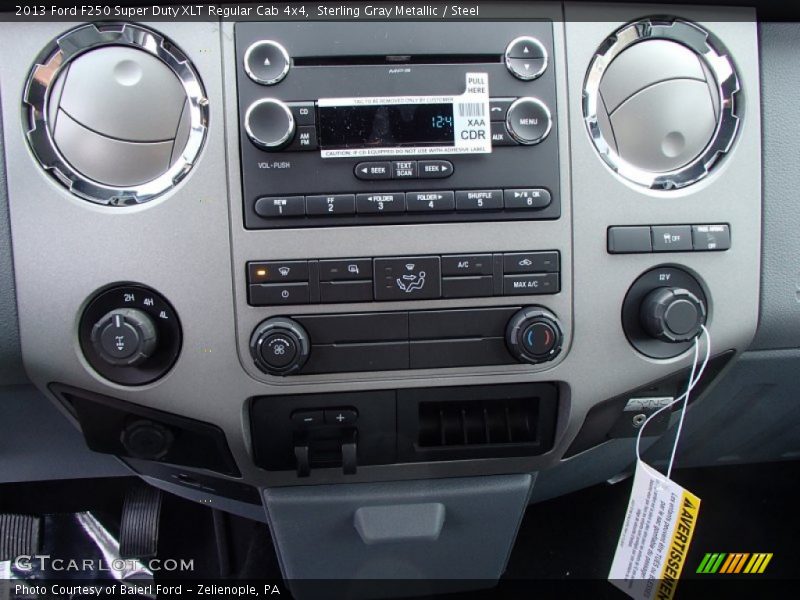 Controls of 2013 F250 Super Duty XLT Regular Cab 4x4