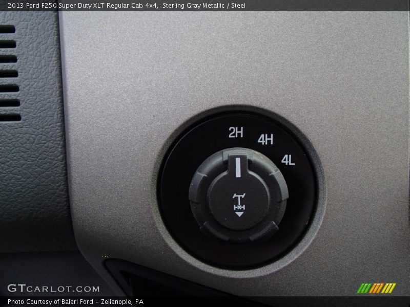 Controls of 2013 F250 Super Duty XLT Regular Cab 4x4