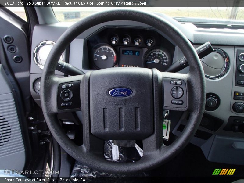  2013 F250 Super Duty XLT Regular Cab 4x4 Steering Wheel