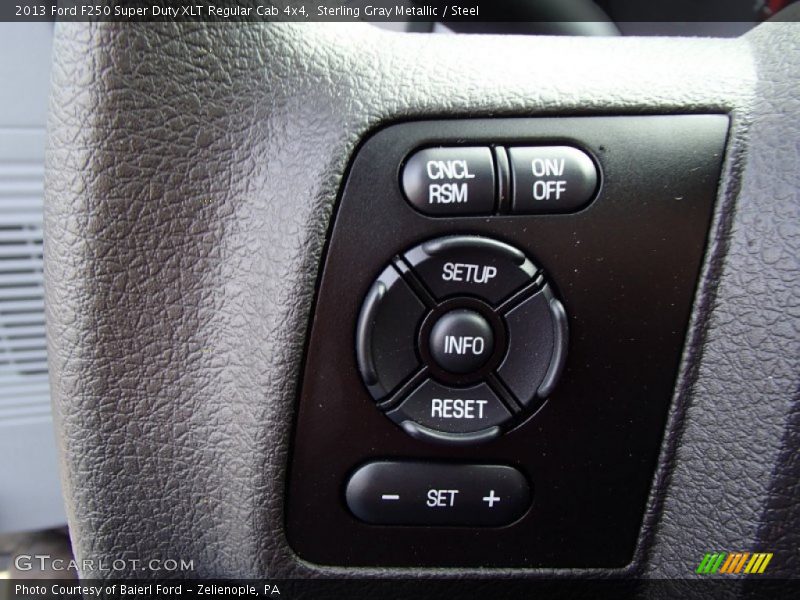 Controls of 2013 F250 Super Duty XLT Regular Cab 4x4
