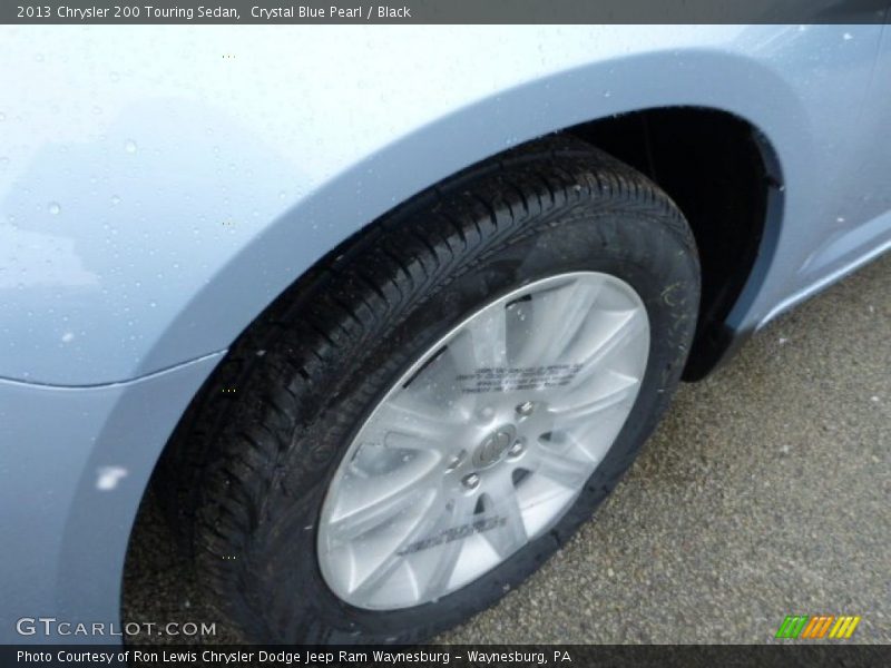 Crystal Blue Pearl / Black 2013 Chrysler 200 Touring Sedan
