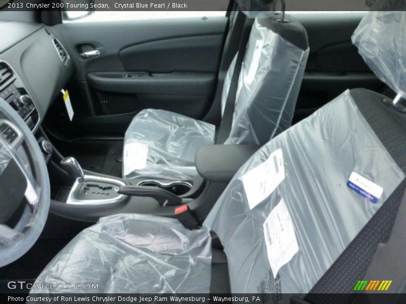 Crystal Blue Pearl / Black 2013 Chrysler 200 Touring Sedan