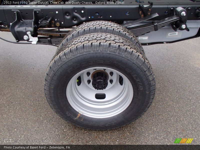  2013 F350 Super Duty XL Crew Cab 4x4 Dually Chassis Wheel