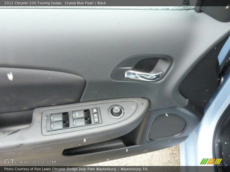 Crystal Blue Pearl / Black 2013 Chrysler 200 Touring Sedan
