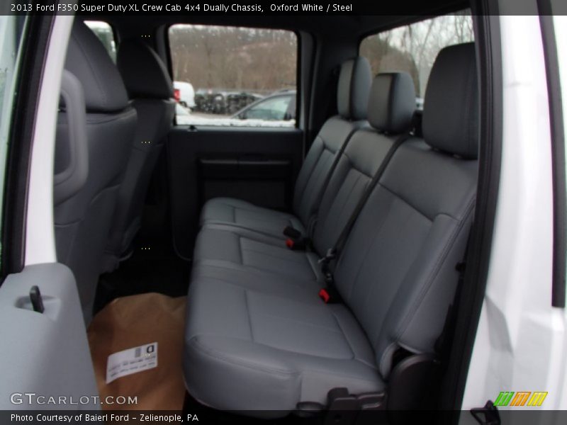 Rear Seat of 2013 F350 Super Duty XL Crew Cab 4x4 Dually Chassis
