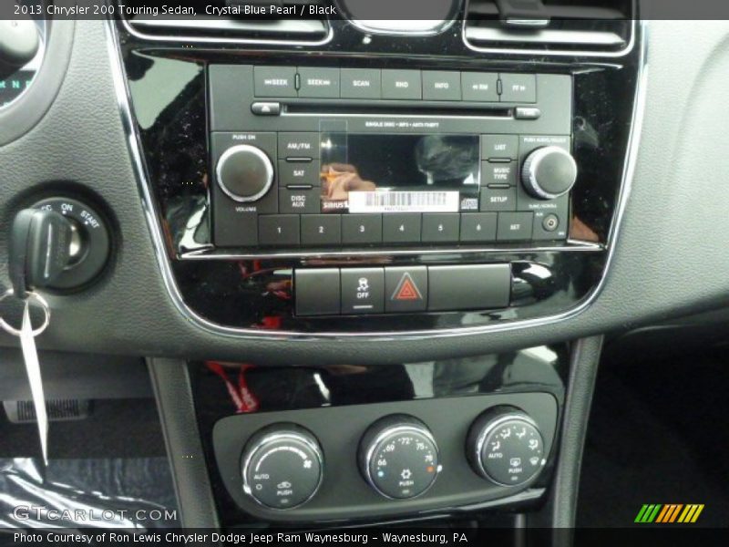 Controls of 2013 200 Touring Sedan
