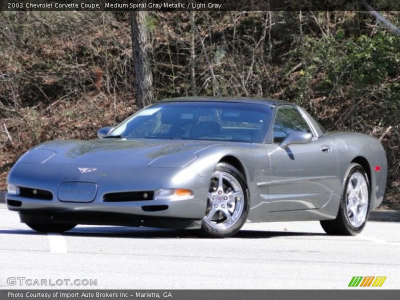 Front 3/4 View of 2003 Corvette Coupe