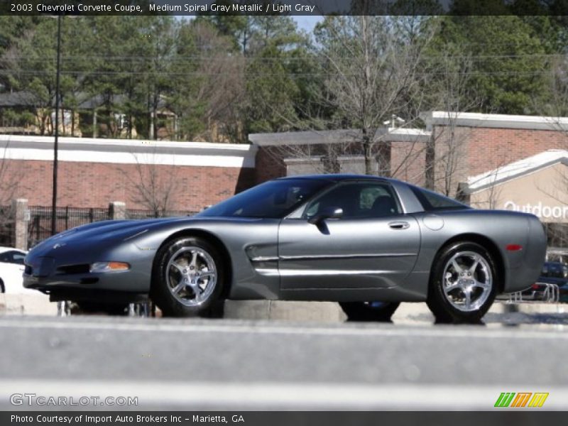  2003 Corvette Coupe Medium Spiral Gray Metallic