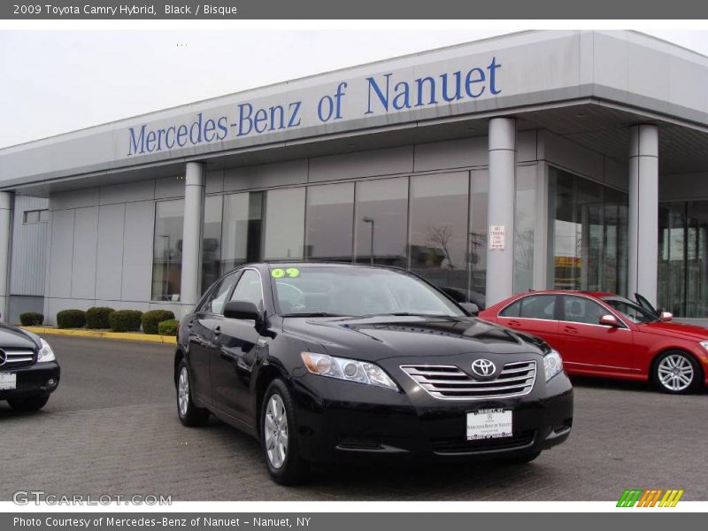 Black / Bisque 2009 Toyota Camry Hybrid