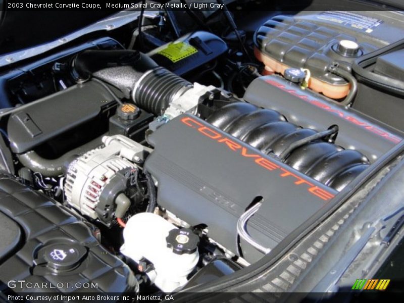  2003 Corvette Coupe Engine - 5.7 Liter OHV 16 Valve LS1 V8