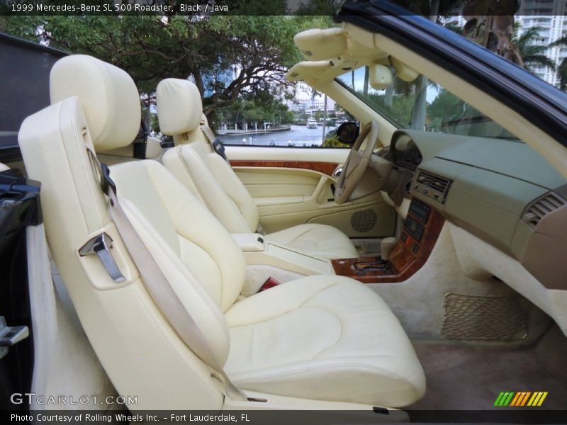 Front Seat of 1999 SL 500 Roadster