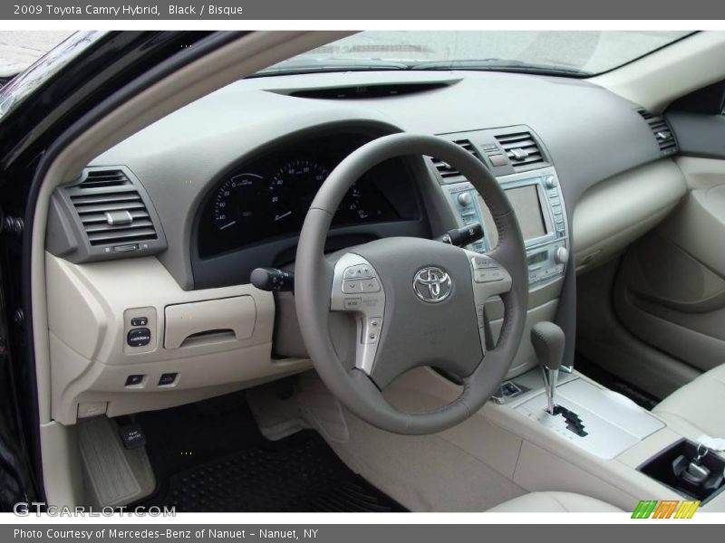 Black / Bisque 2009 Toyota Camry Hybrid