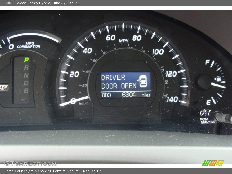 Black / Bisque 2009 Toyota Camry Hybrid