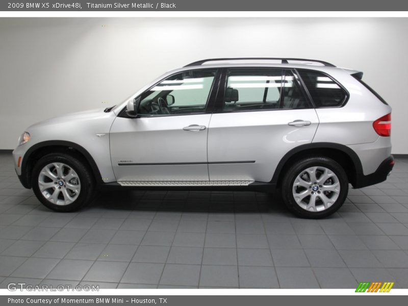  2009 X5 xDrive48i Titanium Silver Metallic