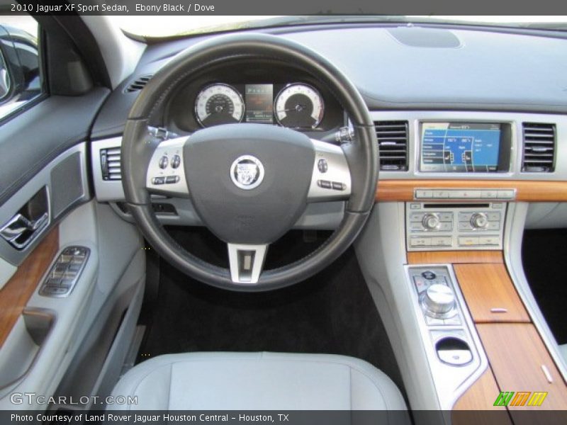 Dashboard of 2010 XF Sport Sedan