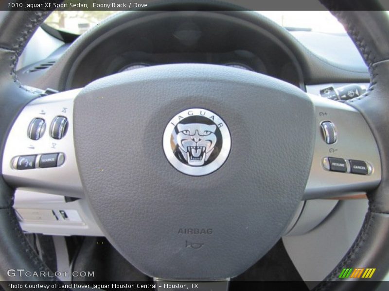 Controls of 2010 XF Sport Sedan