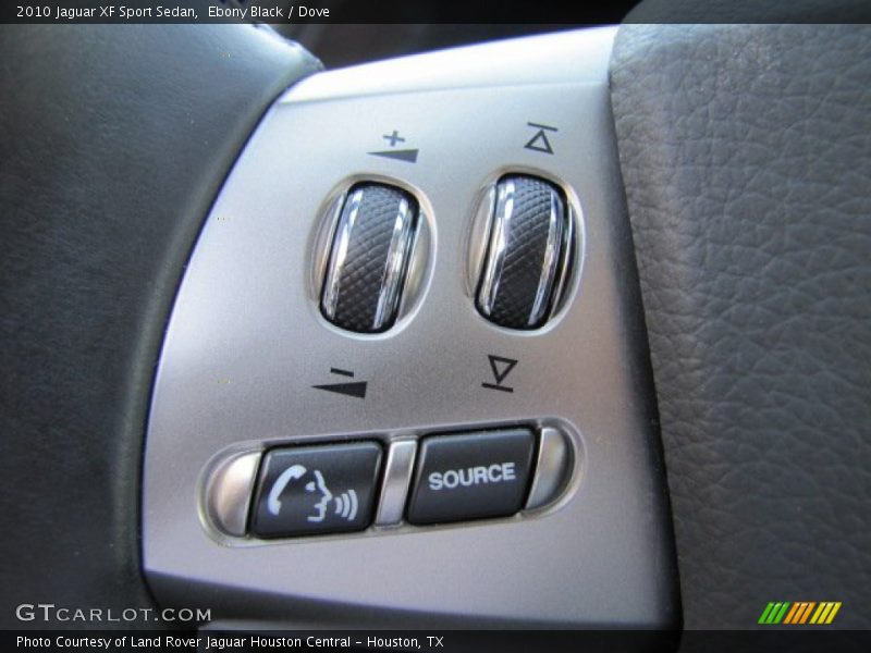 Controls of 2010 XF Sport Sedan