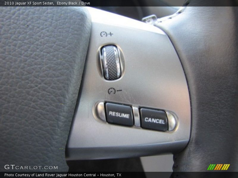 Controls of 2010 XF Sport Sedan