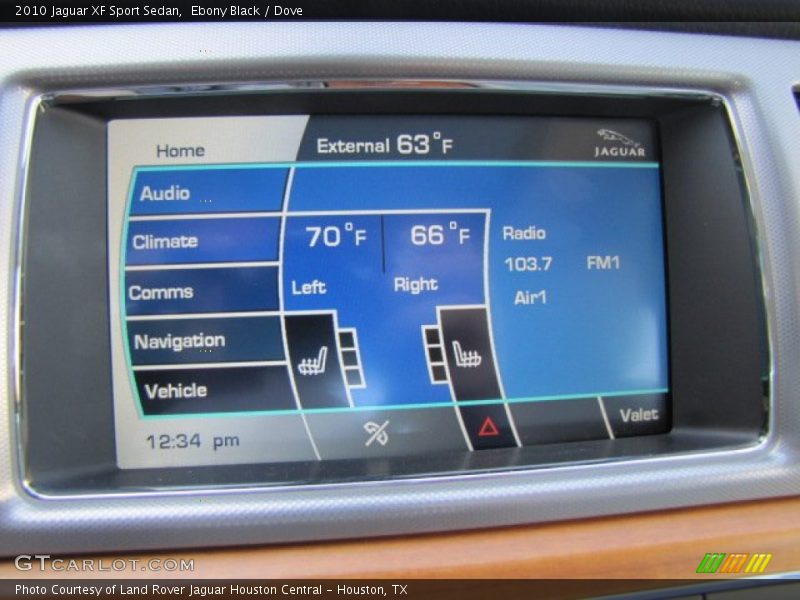 Ebony Black / Dove 2010 Jaguar XF Sport Sedan