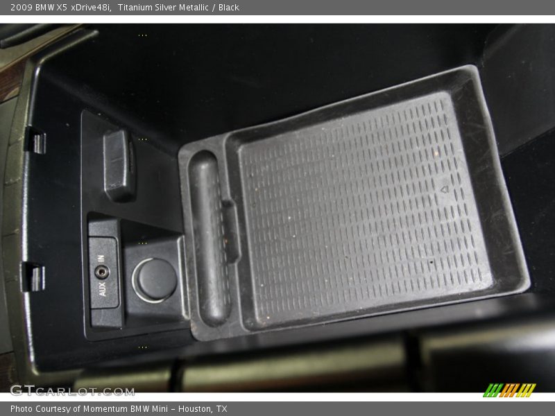 Titanium Silver Metallic / Black 2009 BMW X5 xDrive48i