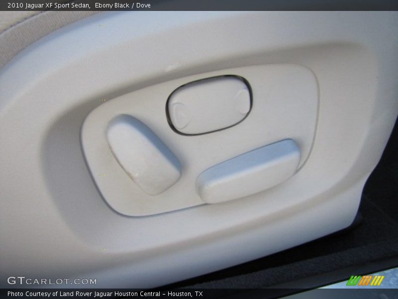Ebony Black / Dove 2010 Jaguar XF Sport Sedan