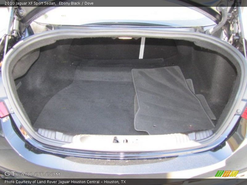  2010 XF Sport Sedan Trunk