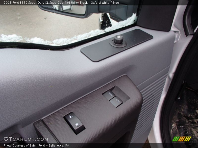 Controls of 2013 F350 Super Duty XL SuperCab 4x4 Utility Truck
