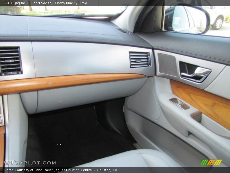 Ebony Black / Dove 2010 Jaguar XF Sport Sedan