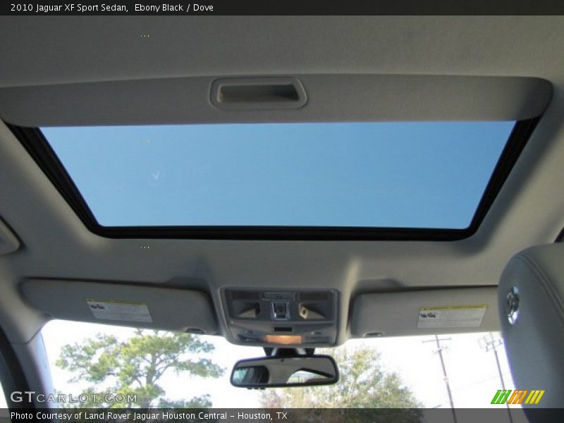 Ebony Black / Dove 2010 Jaguar XF Sport Sedan