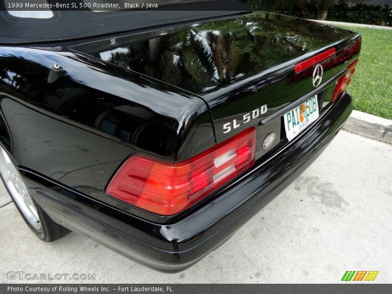 Black / Java 1999 Mercedes-Benz SL 500 Roadster