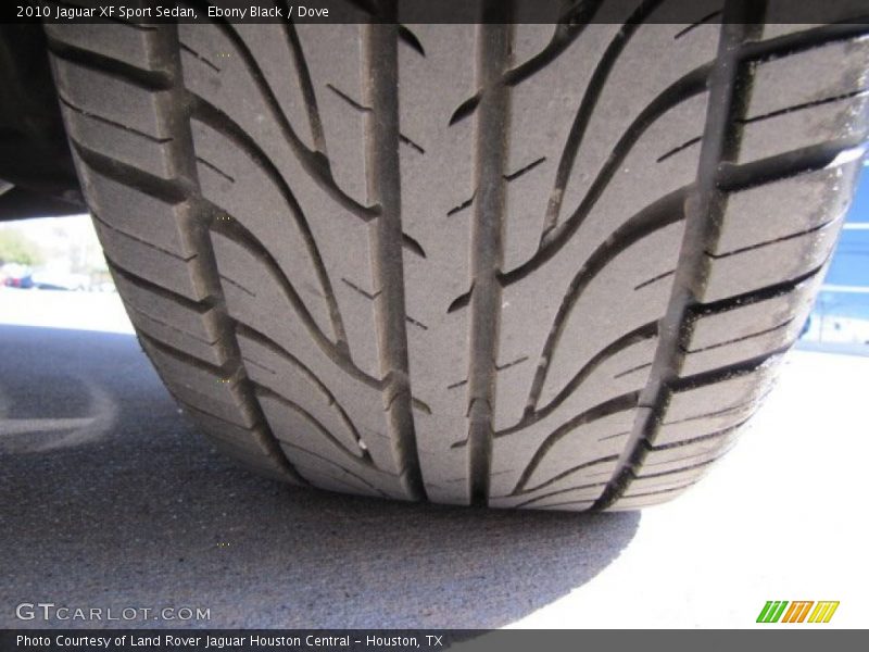 Ebony Black / Dove 2010 Jaguar XF Sport Sedan