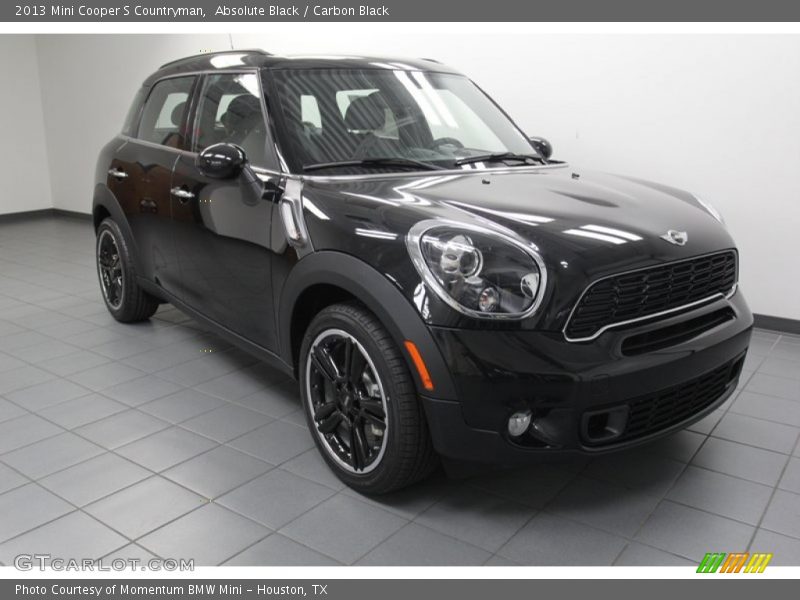 Absolute Black / Carbon Black 2013 Mini Cooper S Countryman
