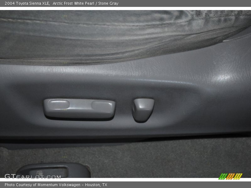 Arctic Frost White Pearl / Stone Gray 2004 Toyota Sienna XLE