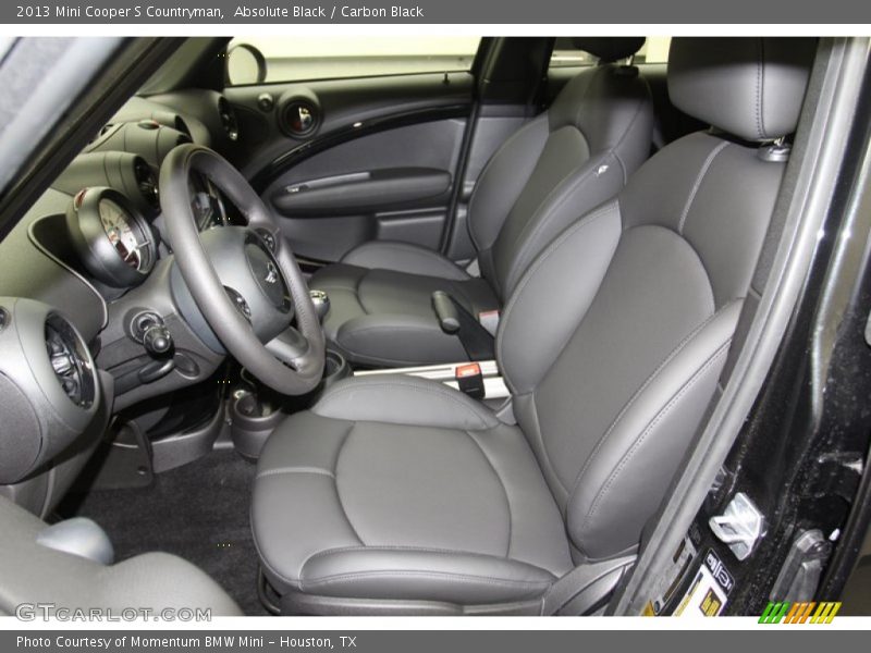 Absolute Black / Carbon Black 2013 Mini Cooper S Countryman