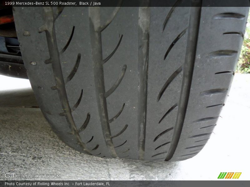 Black / Java 1999 Mercedes-Benz SL 500 Roadster