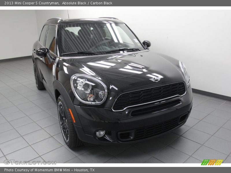 Absolute Black / Carbon Black 2013 Mini Cooper S Countryman